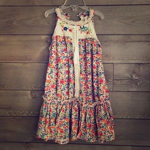 Poof Girl floral dress
